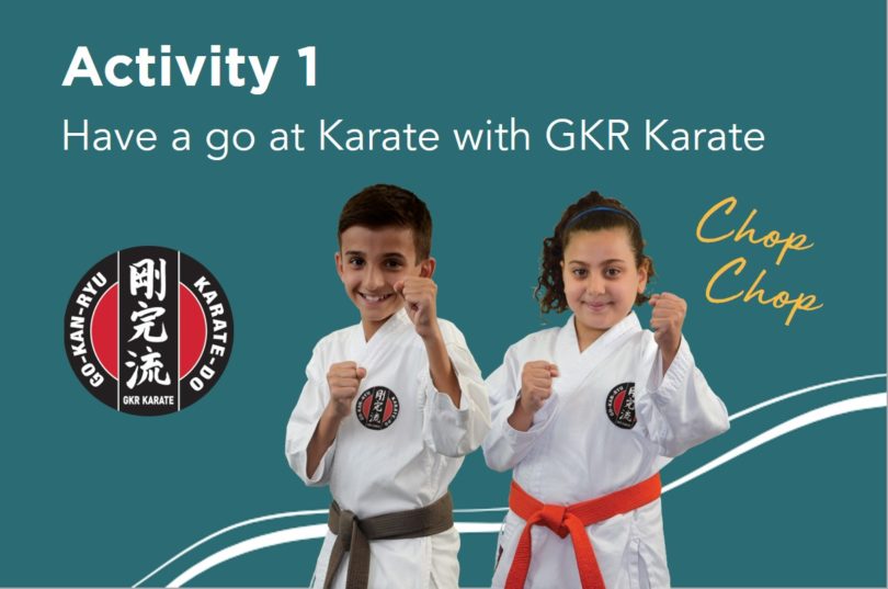 CHOP CHOP – Calling all Karate Kids!