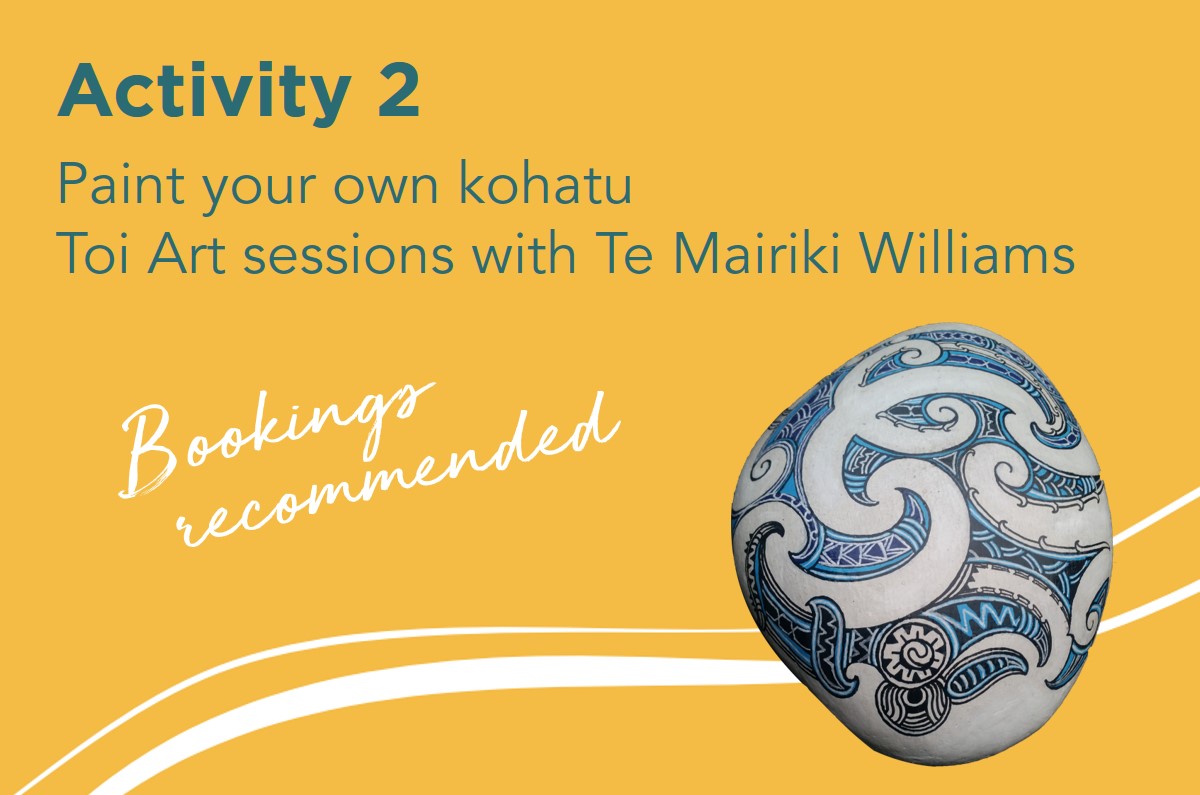 Paint your own kohatu « Eastgate Mall Shop Easy Christchurch