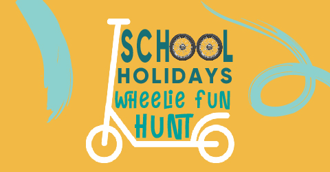 Wheelie Fun Hunt these school holidays