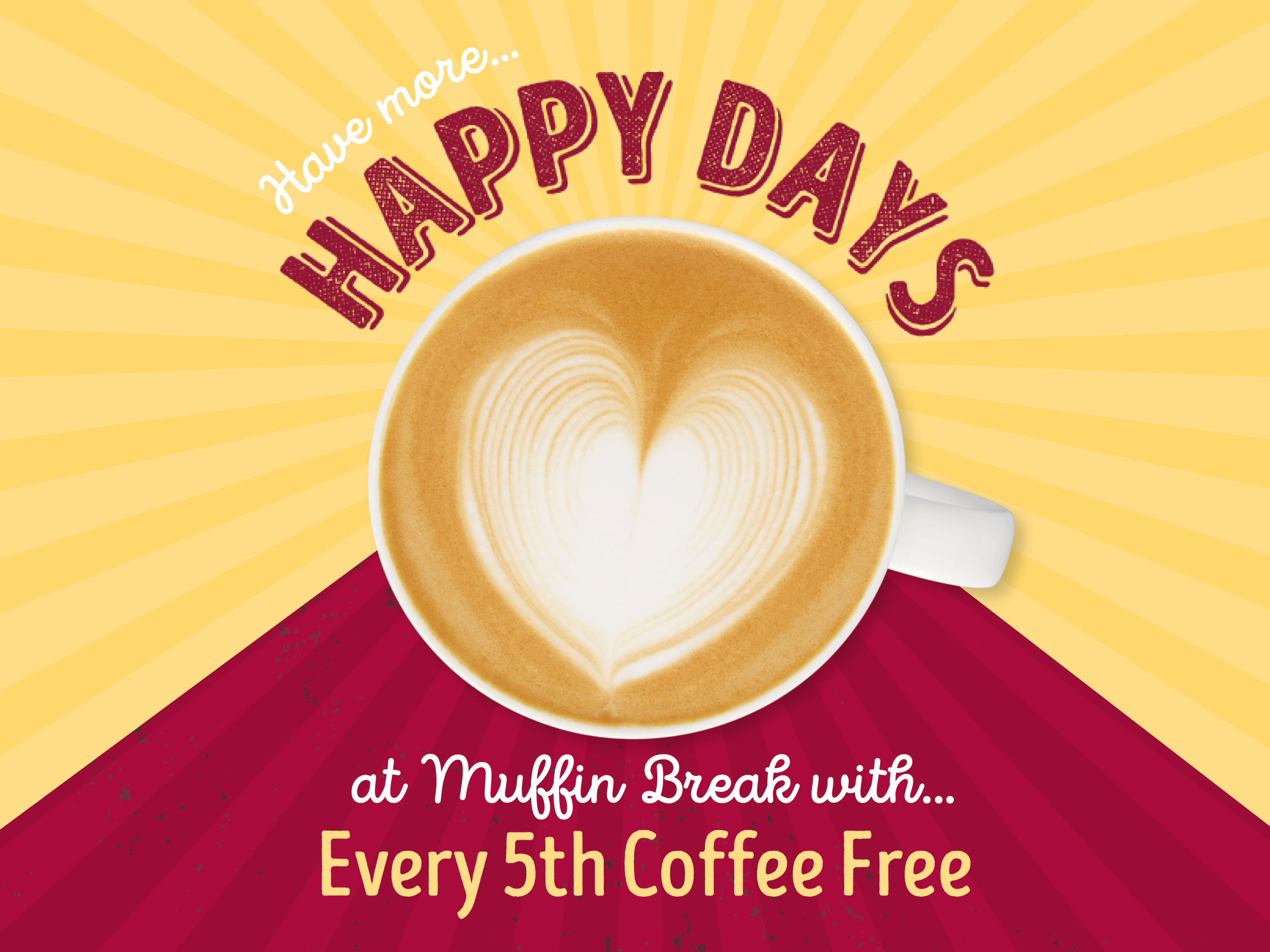 Muffin Break coffee rewards! « Eastgate Mall Shop Easy Christchurch
