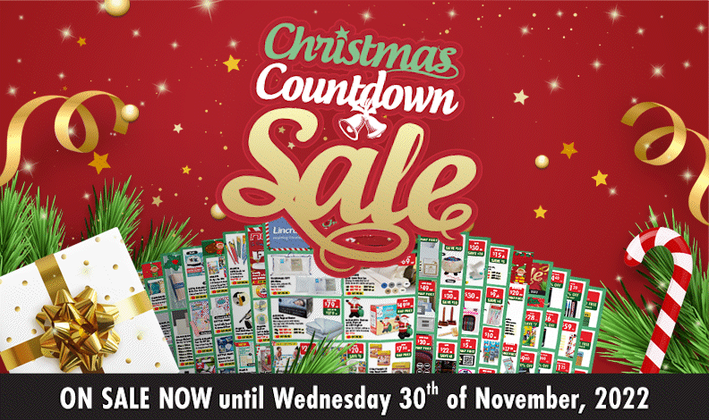 Lincraft Christmas Countdown Sale!