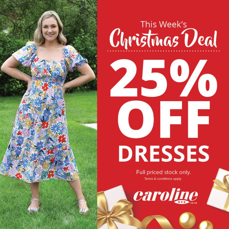 Caroline Eve Christmas Dress deal! « Eastgate Mall Shop Easy Christchurch