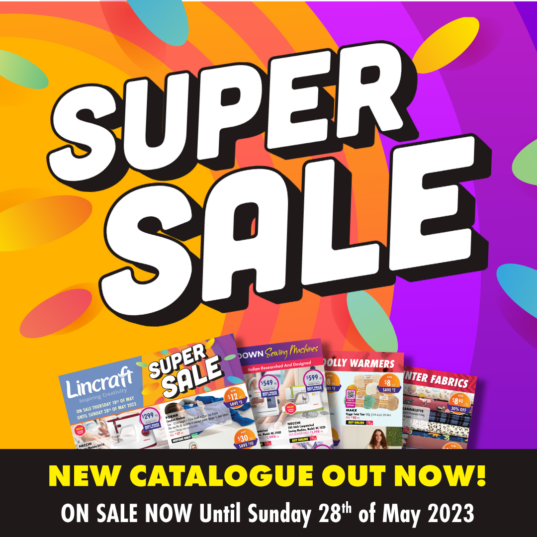 Lincraft Super Sale starts today!