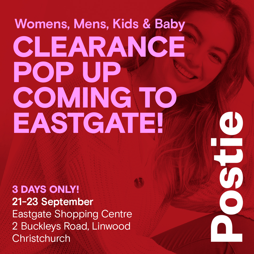 Postie Pop Up at Eastgate « Eastgate Mall Shop Easy Christchurch