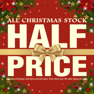 Lincraft Half Price Christmas Stock!
