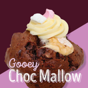 The Gooey Choc Mallow Muffin has arrived at Muffin Break