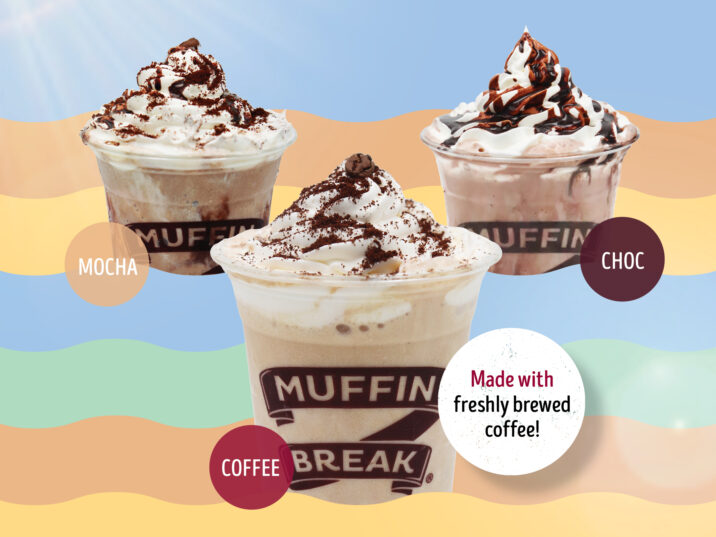 Cool down with a frappe at Muffin Break