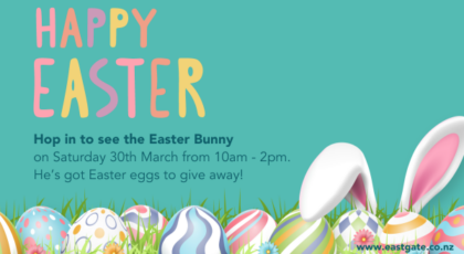 The Easter Bunny is coming to Eastgate!