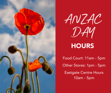 ANZAC DAY HOURS