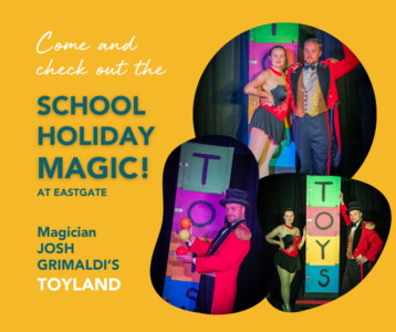 School Holiday Magic – come along and see Magician Josh Grimaldi’s Toyland