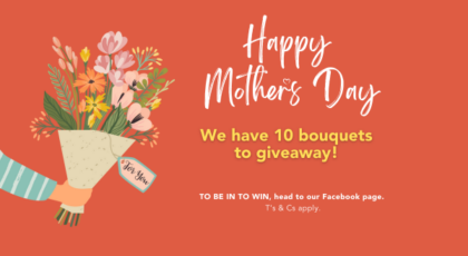 Win flowers for Mum this mother’s day