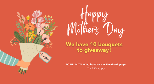 Win flowers for Mum this mother’s day