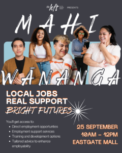 Mahi Wānanga – 25th September