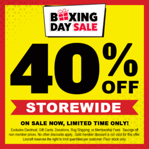 Lincraft Boxing Day Sale!