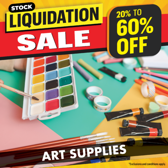 Lincraft Stock Liquidation SALE on now!