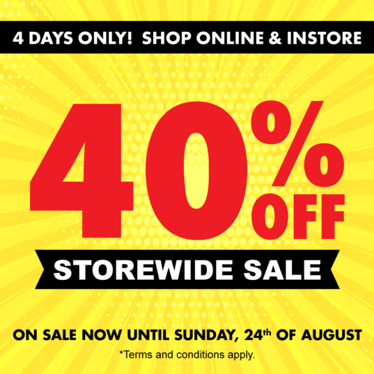 Don’t miss the 40% off store-wide sale at Lincraft