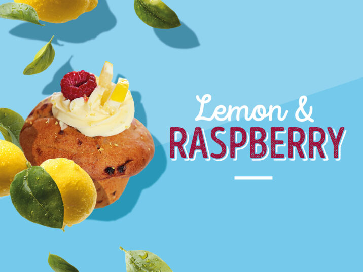Lemon & Raspberry Muffin is back for a limited time!