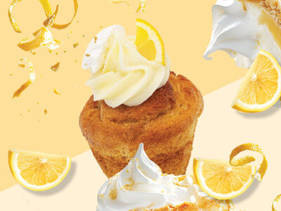 Muffin Break’s Lemon & Meringue Muffin