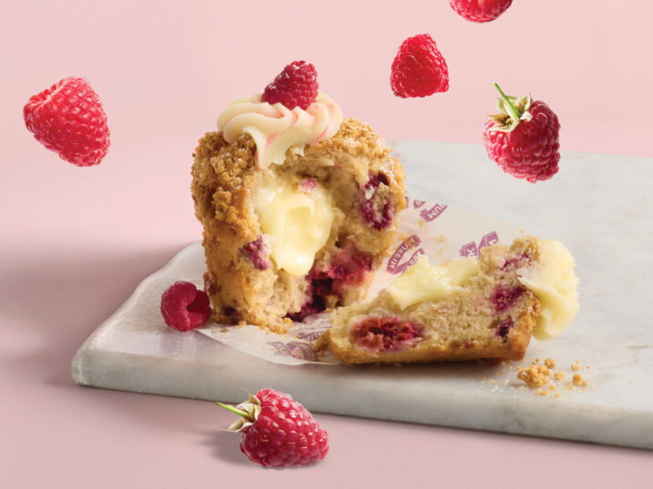 The Raspberry Crumble Muffin