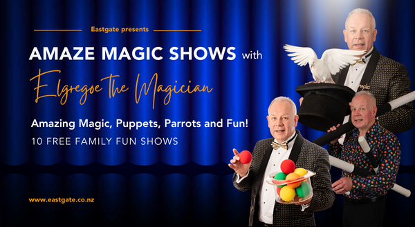 Elgregoe the Magician presents Amaze Magic Shows