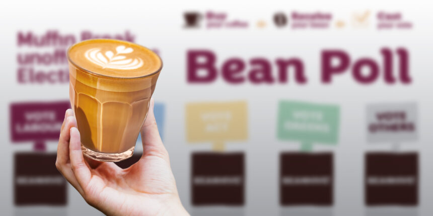 Muffin Break’s Unofficial Election Bean Poll: Starts 16 October.